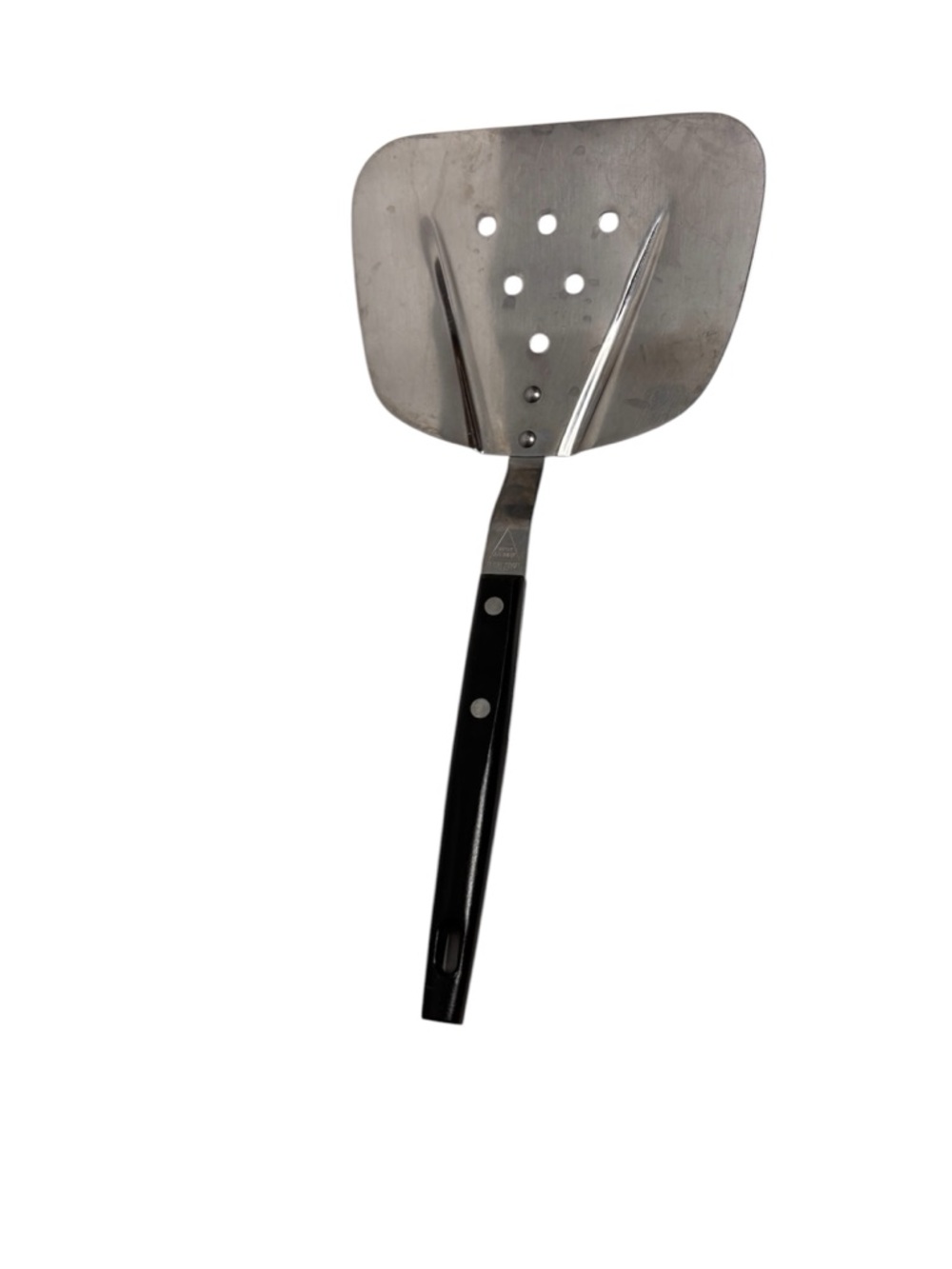 Stainless Steel V Slotted Spatula extra wide Turner pancake